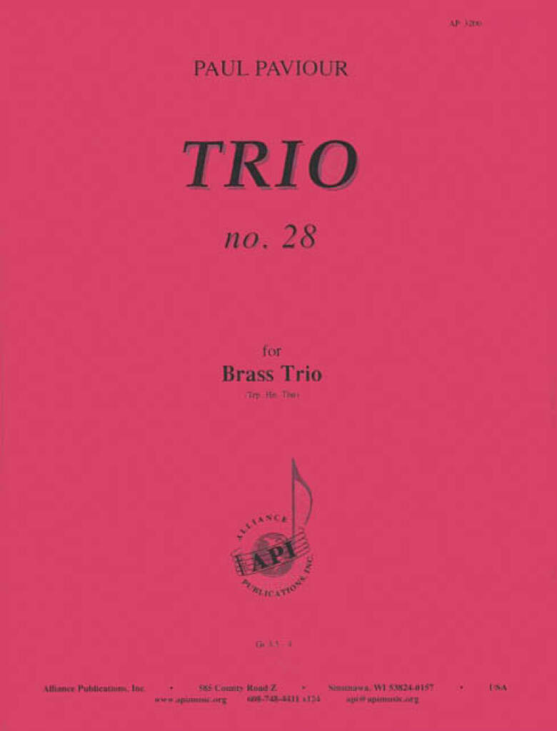 Trio, No. 28 - Mxd Br 3-trp, Hn, Tbn